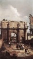 Rom der Konstantinsbogen 1742 Canaletto Venedig